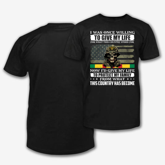 Protect My Family - Proud Vietnam Veteran Perfect gift For On National Vietnam Veterans Day Classic T-Shirt