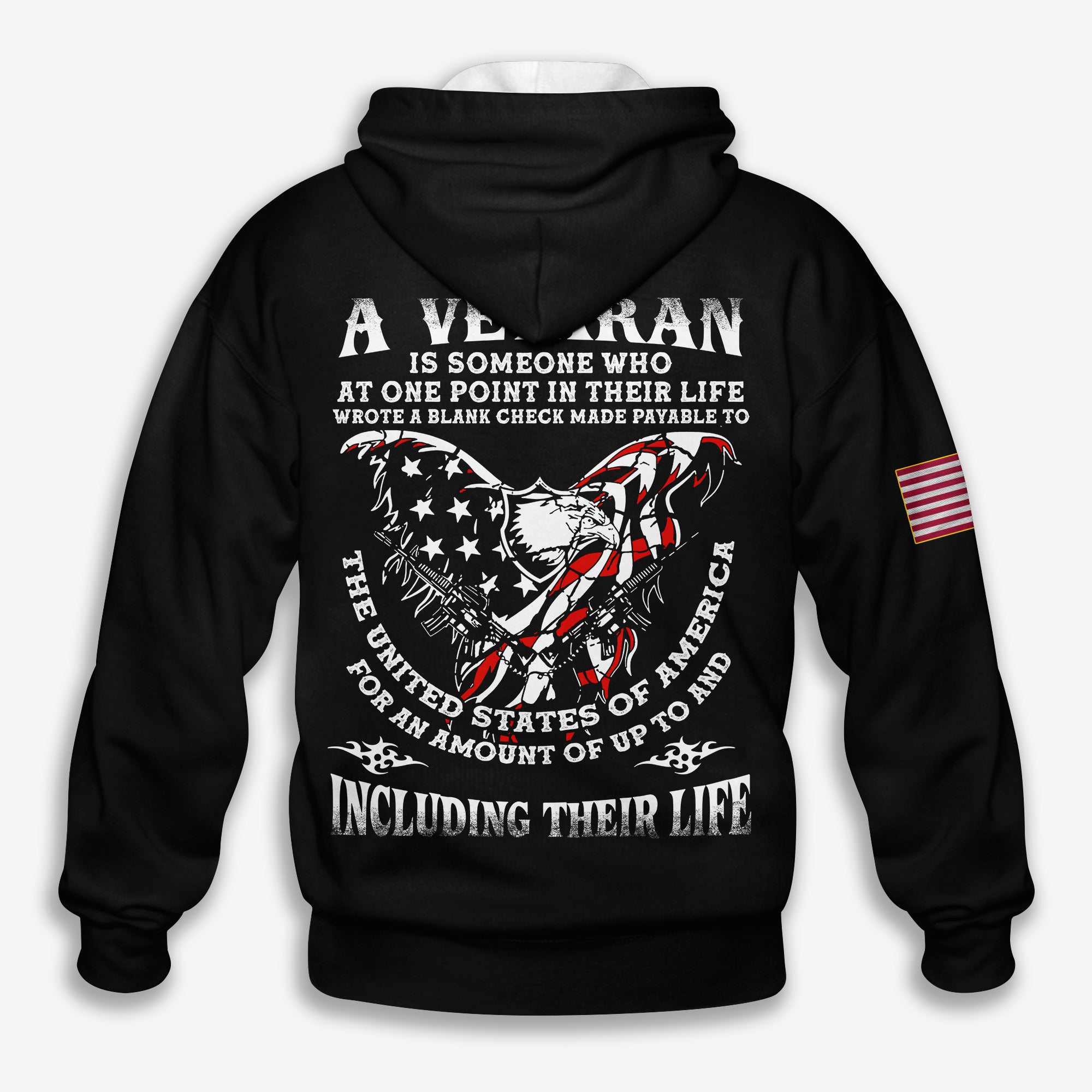 A Veteran Including Their Life - Hoodie