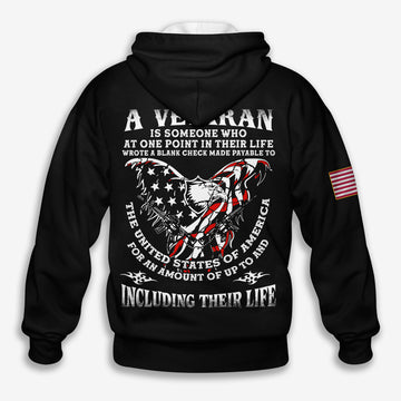 A Veteran Including Their Life - Hoodie