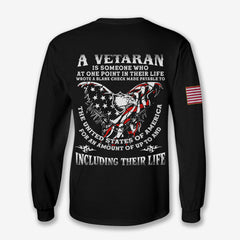 A Veteran Including Their Life - Long Sleeve