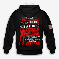 I Am Not A Hero, Not A Legend - Hoodie