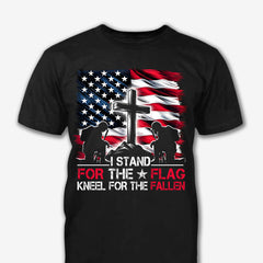I Stand For The Flag Kneel For The Fallen - T-Shirt