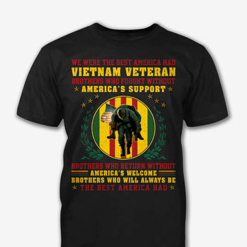 Vietnam Veteran Brothers The Best America Had Gift For Dad Grandpa Veteran - Personalized Shirt