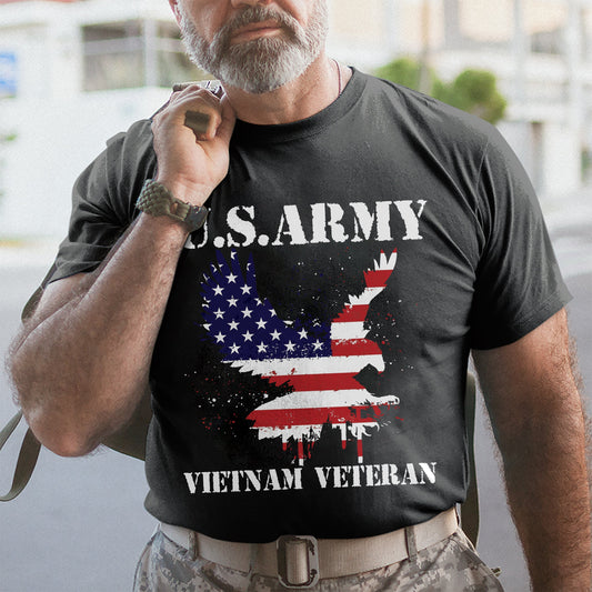 Veteran Patriot Shirt - Army Shirt - Veteran Shirt - Gifts For Men, Father And Husband On Veteran Day Memorial Day